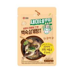 (신세계강남점)샘표 새미네부엌 백숙삼계탕육수 100g