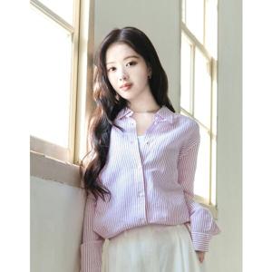 (신세계마산점)지오다노 NEW 여성 린넨 긴팔 셔츠 346510