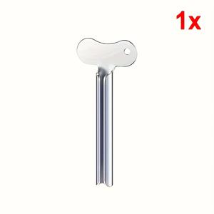 TEMU 1. 세트 치약 압출기 - 5mm x 10mm, 내구성이 뛰어나고 녹 방지 기능, 페이셜 클렌저, 염색 등에 적합 - 욕실 액세서리, 튜브 압출기