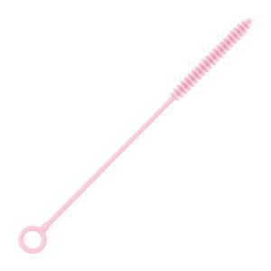 TEMU 1개입 초장 사이즈 실리콘 브러쉬, 빨대 청소용, 걸이형 디자인, 물병, 컵 및 주방용으로 적합 - 스포츠 컵 추가, 여성 선물 및 어버이날 선물로 완벽