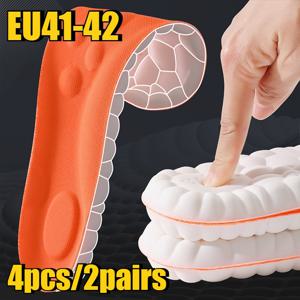 TEMU 4개 세트 또는 2켤레의 운동용 깔창 세트입니다. 부드럽고 탄성 있는 디자인으로, 통기성이 좋고, 아치 지지 기능을 제공하며 충격 흡수 및 쿠션 효과를 제공합니다.