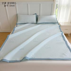 TEMU 냉감패드 고정밴드형 여름 침대패드 쿨매트 미끄럼방지 아이스 시트