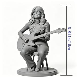 TEMU 맞춤 사진 3D 프린팅 피규어 조각상 - 레진 흉상, 생생한 초상화 조각품, 나만의 사진으로 꾸미기용, 장식용 선물, 발렌타인데이 크리스마스 졸업 기업 기념품용