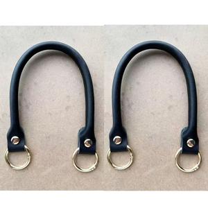 TEMU 분리형 둥근 버클 포함 36cm 극세사 PU 가죽 가방 손잡이 스트랩 2개 - 핸드백 및 선물 상자용 DIY 교체용 상단 손잡이, DIY 지갑 제작