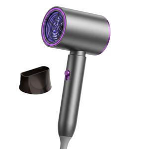 2100W 전문가용 헤어 드라이어, 빠른 헤어 드라이, 3가지 모드, 노즐 포함, 강력한 기流, 가정용 스타일링 및 헤어 케어에 이상적, 가정, 여행, 호텔, 사무실용으로 적합한 스타일리시한 헤어 드라이어