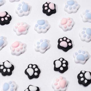 TEMU 혼합 색상 귀여운 고양이 발톱 네일 참 20개, 네일 아트 장식, 주얼리 공예, DIY 네일 아트 액세서리, 네일 용품, 네일 젬스