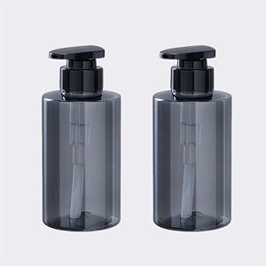 TEMU 2개 300ml 펌프 병, 개인 관리용 고품질 플라스틱 분사 병, 호텔 샴푸 용기
