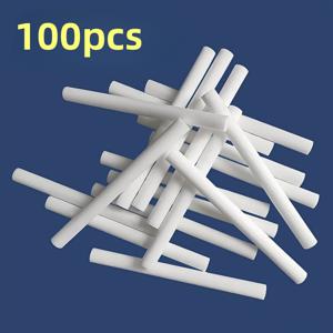 TEMU 대부분의 가습기 필터 호환 교체용 리필 100개 팩 - 화이트 PP 소재, 간편한 설치, 가정용 가습기에 적합, 가정용 필터 , 내구성 있는 필터 리필 팩