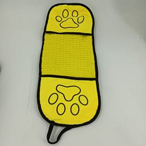 TEMU 펫 목욕용 흡수성 타월 1개, 고양이와 강아지 청소 및 관리용 부드러운 속건성 타월, 털에 자극이 적음, 다양한 펫 목욕용품에 적합