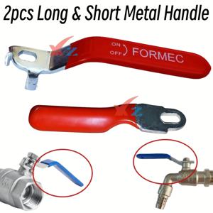 TEMU 에어 컴프레서 밸브 스위치 핸들 2개 세트 (긴 한개, 짧은 한개)