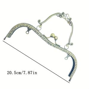 20.5Cm 용과 봉 패턴 벚꽃 손잡이 금색 가방 액세서리, 여행 가방 하드웨어, 가방 제작, 지갑 제작, DIY 지갑 제작용