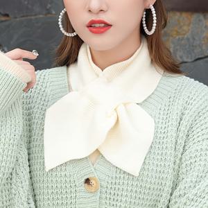 TEMU 여성용 겨울 단색 활용도 높은 스몰 스카프 1개, 크로스 스카프 목워머, 인조 칼라 삼각 스카프, 여성용 우아한 스트레치 스카프 - 사계절용 우아한 넥랩, 다양한 색상 선택 가능, 재사용 가능, 일상용, 격식용, 야외용으로 적합, 세탁기 사용 가능 - 다기능 헤어밴드 또는 숄 액세서리, 패셔너블한 넥웨어, 편안한 핏