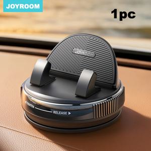 TEMU JOYROOM 차량용 휴대폰 거치대, 1개/2개 세트 (대시보드 내비게이션 마운트 및 마그네틱 마운트), 젤 흡착 컵, 2-in-1 베이스, 분리형 회전 베이스, 강력한 접착력으로 안전하고 오래 지속되는 고정, 케이스 포함 휴대폰/태블릿 지원