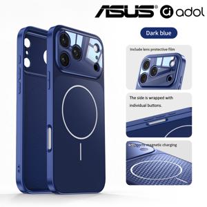 TEMU 휴대폰 케이스 - ASUS 아이폰 17 Pro 및 아이폰 17 Pro Max 시리즈에 적합, 통합 몰딩 사용, 무광 텍스처 외층, 렌즈 보호 필름, 360도 종합 보호, 낙하 방지 휴대폰 케이스