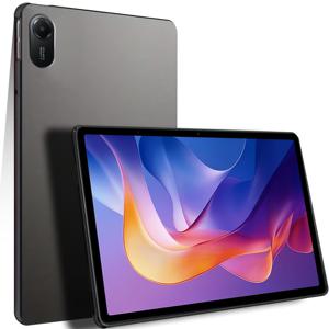 TEMU Xiaomi Pad 2 2025 11.0인치 무광 블랙 보호 케이스, 단색 비즈니스 스타일 벌집형 방열