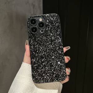 TEMU 휴대폰 케이스 - 고급 글리터 풀 커버리지 플래시 드릴 글리터 소프트 폰 케이스, Apple 15 14 13 12 11 Pro XR XS /XS 7 8 Plus 케이스에 적합, 고급 브랜드 글리터 글리터 글리터 폰 케이스!