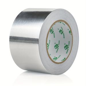 TEMU PA 포일 테이프 1롤, 고온용 은색 포일 테이프, 밀봉 및 패치용, 금속 수리용, 75mm X 30m
