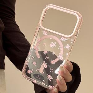 TEMU Apple 아이폰 16 Pro Max용 크러쉬드 플라워 케이스, 아이폰 17용 낙하 방지 케이스, 아이폰 15용 풀커버 케이스, 아이폰 14용 투명 마그네틱 케이스, 아이폰 13용 소프트 케이스, 아이폰 12용 케이스