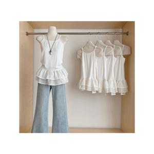 레이어드 프릴 나시 끈나시 롱나시