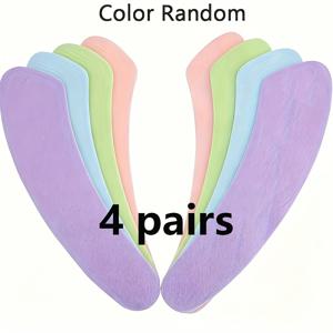 TEMU 랜덤 색상 4개입 범용 접착식 변기 시트 쿠션, 사계절 방수 접착식 플러시 변기 시트 링, 접착식 변기 시트 커버, 변기 패드, 변기 스티커, 범용 모델, 플러시 링, 미끄럼 방지 그립, 내구성 있는 접착제, 접착식 패드, 가정용