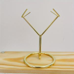 TEMU 1개 우아한 메탈 하트 디스플레이 스탠드, 마름모 베이스와 보라색, 녹색, 청록색 홀더, 홈 데코, 선물, 표본 전시용, 하트 장식