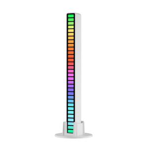 1/2개 뮤직 리듬 라이트 - 파티 장식 데스크탑 스마트 라이트 바, USB 전원 배터리 불필요, 방 게임 룸 뮤직 리듬 LED 앰비언트 라이트 | 내구성