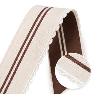 폭 4Cm X 길이 2야드 나무 귀 탄성 밴드 Crescent 바지 허리 스커트 탄성 밴드 - 스커트, 옷, 바지, 신발 및 모자 장식에 적합