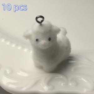 TEMU DIY 주얼리 제작용 어린 양 펜던트 10개, 팔찌, 목걸이, 귀걸이용 - 초보자와 전문가를 위한 완벽한 핸드메이드 선물 - 주얼리 액세서리 참