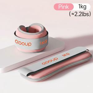 손목 무게 덤블러 및 발목 무게 덤블러, 0.5Kg/1Kg 무게 옵션, 요가, 러닝, 하이킹, , 피트니스, 무게추 트레이닝에 적합, 안전한 착용감을 위한 디자인