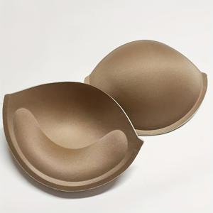 TEMU 1쌍 다크 누드/화이트 75B/80B/85B 반원형 푸시업 브라 컵 - 우아한 스페셜 시리즈 고품질 소재, 웨딩 드레스 및 수영복용 세탁기 및 드라이클리닝 가능 - 신중한 리프트 & 형태 개선, 수영복 보정 | 지지력 있는 란제리 | 정밀 핏 디자인