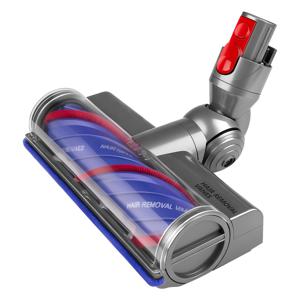 TEMU Dyson V7 V8 V10 V11 V15 무선 진공 청소기용 진공 헤드 교체품, 카펫 및 러그에 적합한 업그레이드된 엉킴 방지 브러시 롤러 헤드