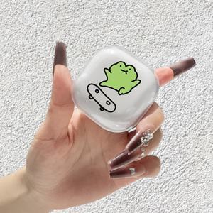 TEMU 삼성 갤럭시 버즈, 버즈+, 버즈 라이브, 버즈 프로, 버즈 2, 버즈 2 프로, 버즈 FE, 버즈 3, 버즈 3 프로, 버즈 3 FE, 버즈 4, 버즈 46 프로용 낙하 방지 보호 케이스