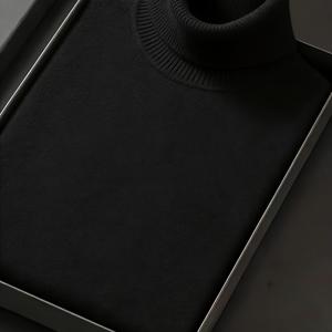 TEMU 남성용 선물, 남성용 봄/여름 터틀넥 풀오버 스웨터 - 부드러운 니트 긴소매 풀오버, 야외 데일리 캐주얼웨어, 심플하고 스타일리시하며 편안하고 우아한 디자인의 남성 의류