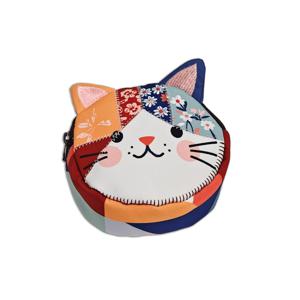 TEMU 일본 스타일 패치워크 고양이 카메라 가방: 쿠션 안감의 3D 귀 디자인 | 귀여운 카와이, 고교 문구 정리함/CCD 미러리스 카메라 파우치/사무용품, 레트로 하이파크 휴대용 가방