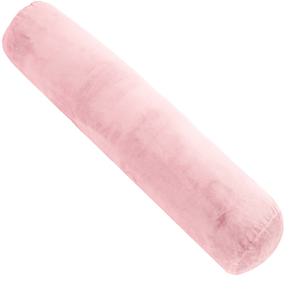 TEMU 성인용 바디 베개, 탈부착 벨벳 커버 베개, 긴 원형 롤링 실린더형 침대용 베개 (베개솜 포함)