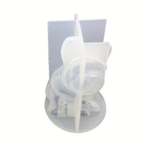 TEMU 3D 프렌치 불독 비누 석고 레진 몰드, 강아지 실리콘 몰드 (캔들 제작, 레진 에폭시, 주얼리 목걸이 펜던트 캐스팅, 석고 클레이 몰드 장식용)