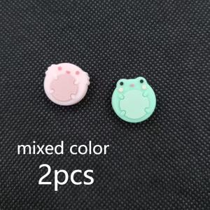 2개 세트, NS 버튼 커버, 만화 스타일 디자인, 미끄럼 방지 기능, 닌텐도 스위치 게임패드 캡 호환.