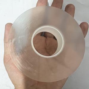 2Cm X 30M 초장축 나노 양면 테이프 1롤 | 높은 내구성, 재사용 가능, 세척 가능, 투명 접착제, 가정, 주방, 자동차, 벽, 유리, 타일, 나무 및 보관에 적합