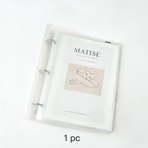 대형 투명 바인더 앨범 1개, 사진 앨범, 포스터 수집가, 사진 보관, 영수증 보관용 페이지 포함, 사무실용 - 포스터, 영수증, 수첩, 문구류용 저렴한 바인더