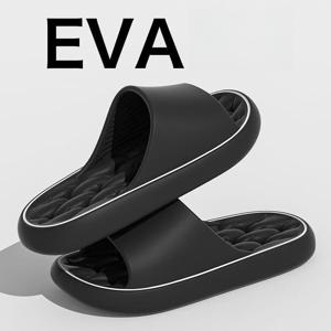TEMU 남녀공용 실내외 겸용 미끄럼 방지 슬리퍼 - 아치 서포트가 있는 통굽 EVA 샌들, 6가지 색상, 가정, 호텔, 스파용 사계절 실내화, 쿠션감 있는 편안함 & 간편한 세척, 남녀공용 스포츠 슬리퍼