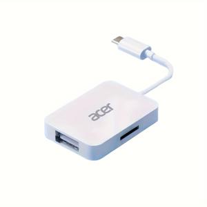 에이서 외장 카드 리더기 - 다양한 TF 카드 호환 및 Type-C to USB 어댑터로도 사용 가능