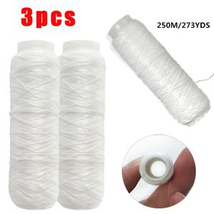 TEMU 보관함 포함 신축성 있는 투명 낚싯줄 3개 세트 – 0.2mm 250m/273yd 스풀, 안전한 미끼 고정을 위한 강한 신축성 낚싯줄, 부드러운 캐스팅 낚시 장비