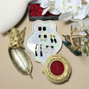 ZHILIN ZL 빈티지 블랙 귀걸이 5쌍 - 긴 술 오픈워크 하트 & 라운드 댕글, 결혼식, 데일리웨어, 크리스마스 선물, 웨딩 액세서리, 사계절 주얼리, 절친 선물용으로 적합