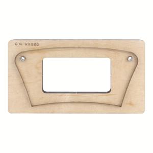 QJH 휴대용 가죽 커피 컵 절단 몰드 - DIY 재사용 음료 거치대, 날카로운 탄소강 칼날, 인조 가죽용 빠른 스탬핑 도구, 핑크 & 브라운 컵 거치대 포함