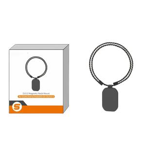 TEMU Nano/GO 3/3S 호환 마그네틱 넥 마운트 마이크 및 홀더 포함 - 마그네틱 베이스, 전자 부품 없음, 블로깅용 1인칭 POV 시스템, 스마트폰/태블릿용 (보드/전자 부품 없음)