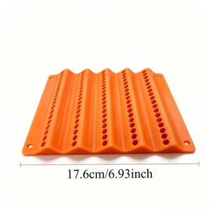 벽걸이형 비트 정리 랙, 3D 프린팅 육각 비트 홀더, 6.3mm 비트 호환, 비트 100개 수납, 가정용 차고 드라이버 공구 정리함, 다용도 선반