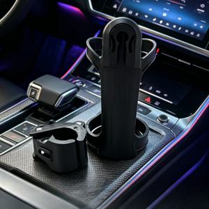 360도 회전 컵 홀더 - 미끄럼 방지 ABS 소재 주전자 홀더, 유모차, 자전거, 산악 자전거, 휠체어 및 부모님에게 적합 - 안정적이고 안전한 디자인 - 야외 활동 애호가, 유모차 추가 장비, 자전거 랙을 위한 이상적인 선물