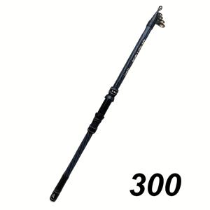 초경질 탄소 섬유 낚싯대 210-450, 미끄럼 방지 그립 및 메탈 인서트 포함 - 바다 암초 낚시, 서핑 캐스팅 및 장거리 던지기에 적합