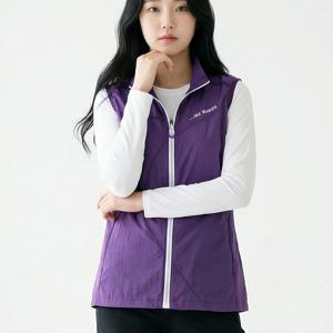 여성 쾌적한 나일론 메쉬 춘추 여름 등산/러닝/캠핑/골프 아웃도어 레이어드 조끼 에어플로라(W7SV07)