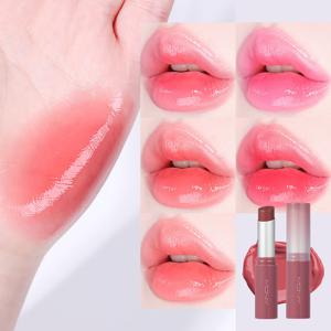 [맥퀸뉴욕] 글로우 멜팅 립스틱 5컬러 중 택1/ 촉촉한 글래스팅 루즈/ 끈적임없는 코랄 핑크 레드 립스틱